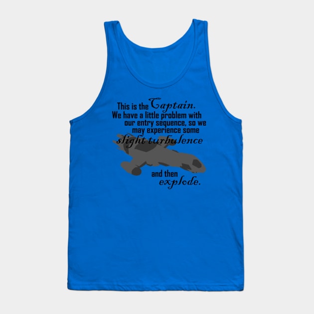 This is Your Captain Tank Top by MermaidsAndMagic